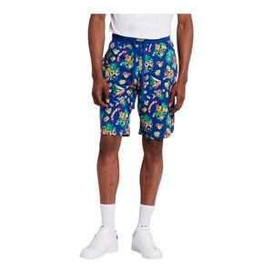 POLO Ralph Lauren Cotton Shorts Loungewear Sleepwear Hawaiian Bear Print